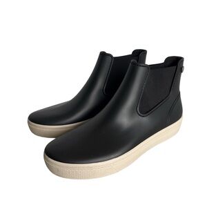 Igor Waterproof Ankle Booties Black and Tan